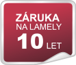 Záruka na lamely 10 let